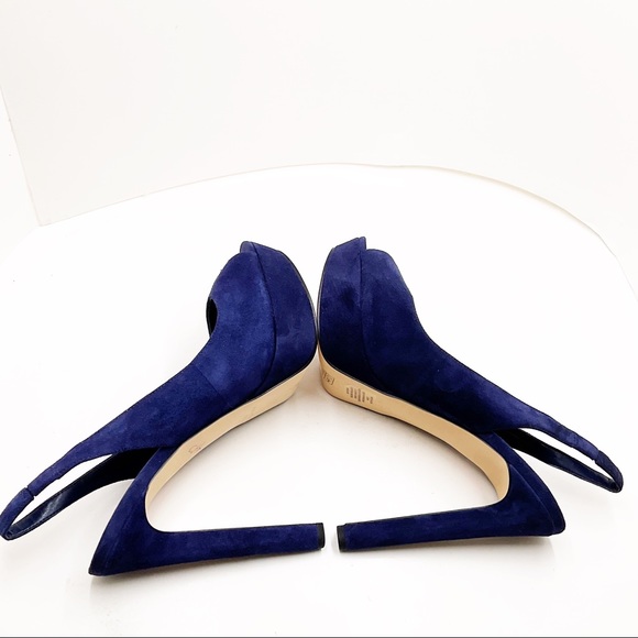 🆕 {Nine West} Valorie Slingback Peep-Toe Pumps - Picture 10 of 16